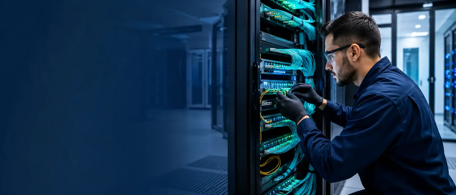 Fiber optic cable installation in New Jersey